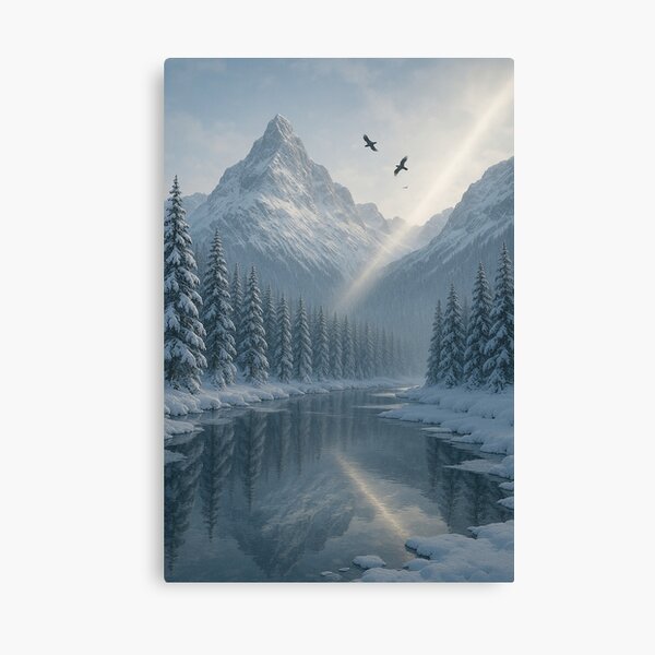 Item preview, Snowy Mountains designed and sold by FlatoutVisuals.