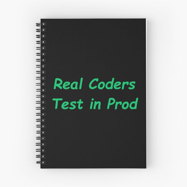 Item preview, Real Coder Test in Proud designed and sold by Redstrawberry13.