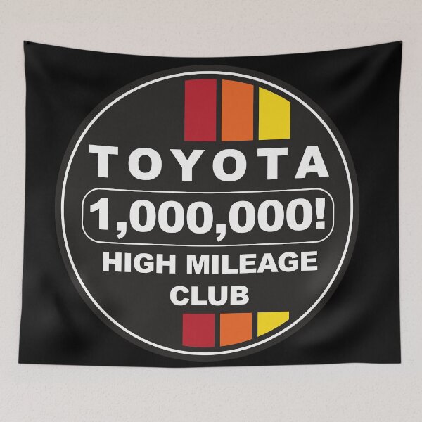 Item preview, Toyota High Mileage Club 1,000,000! designed and sold by GrumpyDog.
