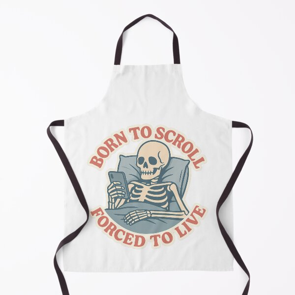 Item preview, Born to Scroll, Forced to Live designed and sold by Vitalka-uk.