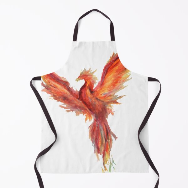 Item preview, Fiery Phoenix Rebirth – Vibrant pastel Firebird Rising from Ashes designed and sold by Ashley’sAnimalz.