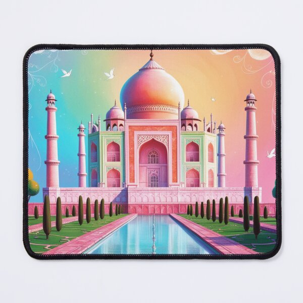 Item preview, Vibrant Taj Mahal designed and sold by Design E Khaas.