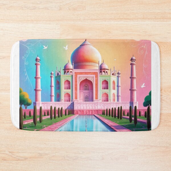 Item preview, Vibrant Taj Mahal designed and sold by Design E Khaas.
