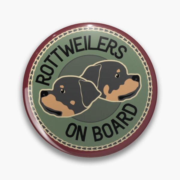Item preview, Rottweilers on board designed and sold by 123ks.