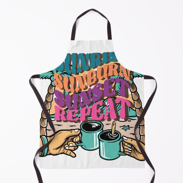 Item preview, Sunrise, Sunburn, Sunset, Repeat - Retro Summer designed and sold by PumpkinSupreme.