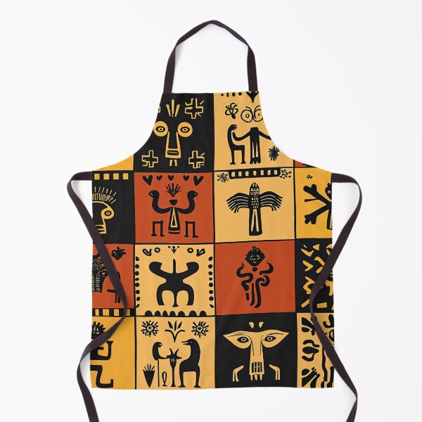 Item preview, Bold African Tribal Symbolism designed and sold by BoBiloArt.