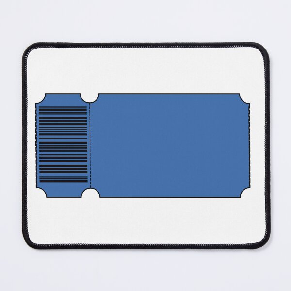 Item preview, Blue Ticket - Blank designed and sold by SquirrelsStore.
