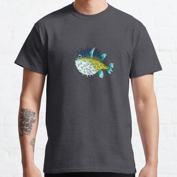 Deep Blue Sea Pufferfish Classic T-Shirt