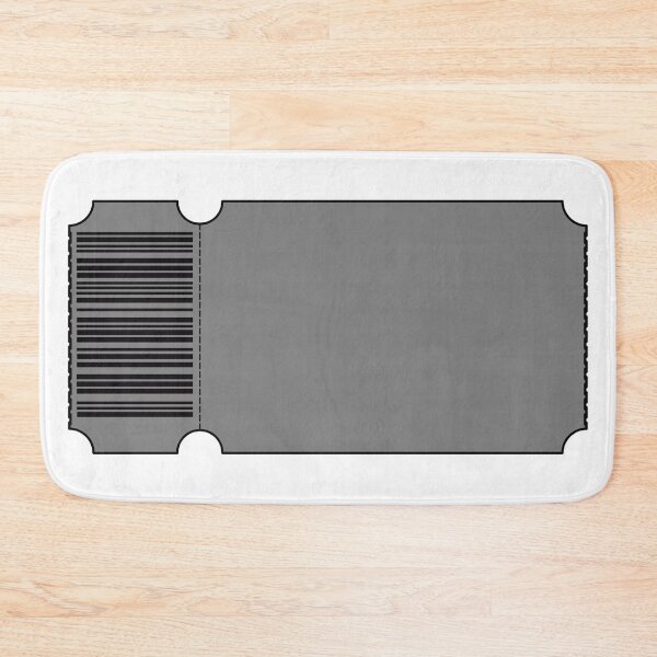 Item preview, Gray Ticket - Blank designed and sold by SquirrelsStore.