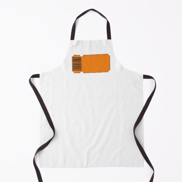 Item preview, Orange Ticket - Blank designed and sold by SquirrelsStore.