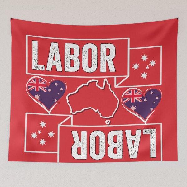 Item preview, Australian Labor Party/ labor Supporter Politics Labor Party Australian election 2025 Men Woman Kids  designed and sold by Taylor  ART.