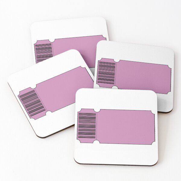 Item preview, Pink Ticket - Blank designed and sold by SquirrelsStore.