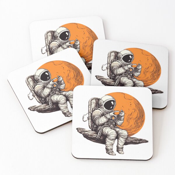 Item preview, Cosmic Coffee – Astronaut in Space designed and sold by RyanK610.