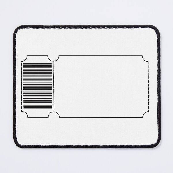 Item preview, White Ticket - Blank designed and sold by SquirrelsStore.