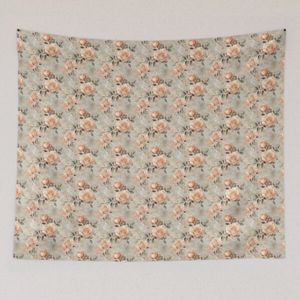 Item preview, Floral Awakening in Pastel Tones designed and sold by MidArtForge.