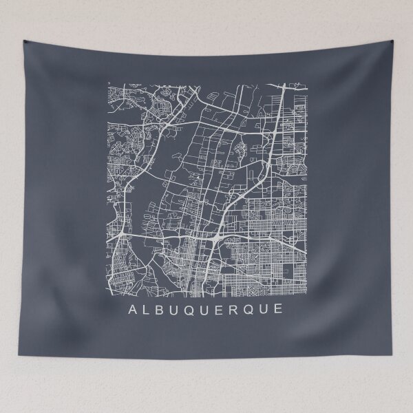 Item preview, Albuquerque NM Minimalist City Street Map Light Design designed and sold by Andrewkgolf.