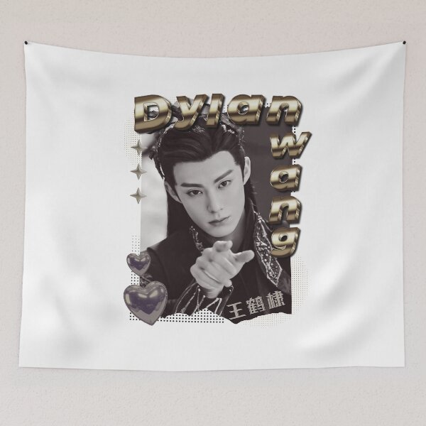 Item preview, Dylan Wang Chinese Drama Actor Scrapbook Collage Cozy Dongfang Ching Cheng Y2K in Gold designed and sold by HELL0WBELLO.