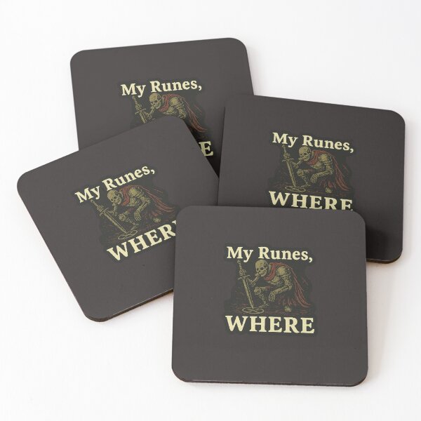 Item preview, My Runes, Where – Elden Ring Skeleton Meme designed and sold by kicoramia.