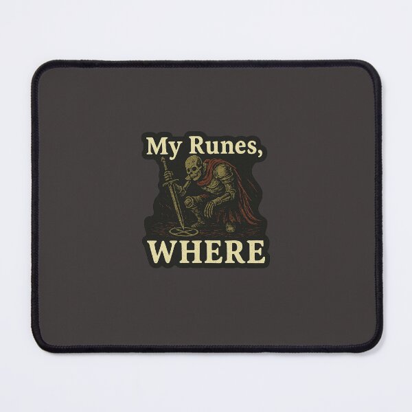 Item preview, My Runes, Where – Elden Ring Skeleton Meme designed and sold by kicoramia.