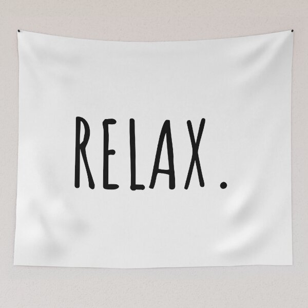 Item preview, RELAX - Minimalist Hand-Drawn Typography designed and sold by Arte Zen.