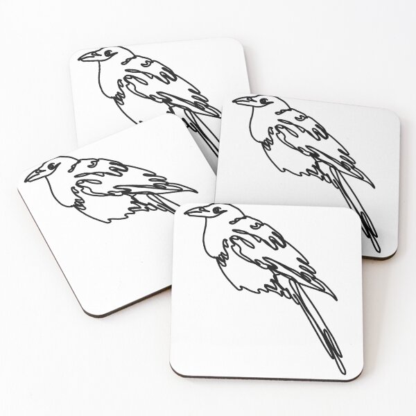 Item preview, Magpie lines designed and sold by Ashley’sAnimalz.