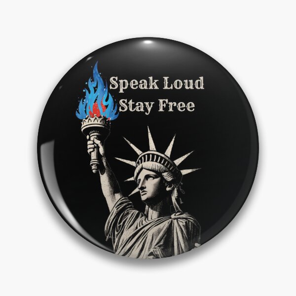 Item preview, Statue of Liberty: Speak Loud. Stay Free. designed and sold by jglobal360.