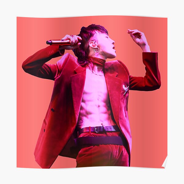 G-Dragon K-pop Music Star Silk Cloth Poster 13x20 24x36 inches 