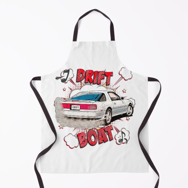 Item preview, Drift Boat – Retro JDM Supra Comic Style Drift Art designed and sold by Michael van der Hoorn.