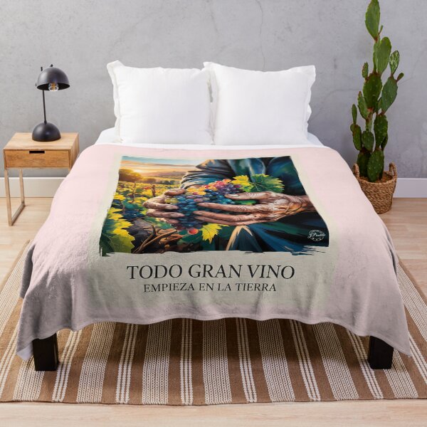 Item preview, Great Wine Begins in the Soil designed and sold by Pradillo1961.