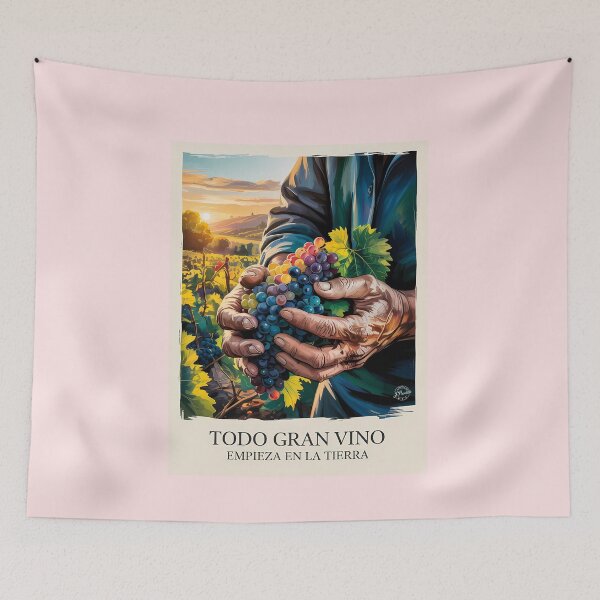 Item preview, Great Wine Begins in the Soil designed and sold by Pradillo1961.