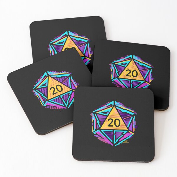 Item preview, D20 Neon Rift Punk Glow designed and sold by Timegraf.