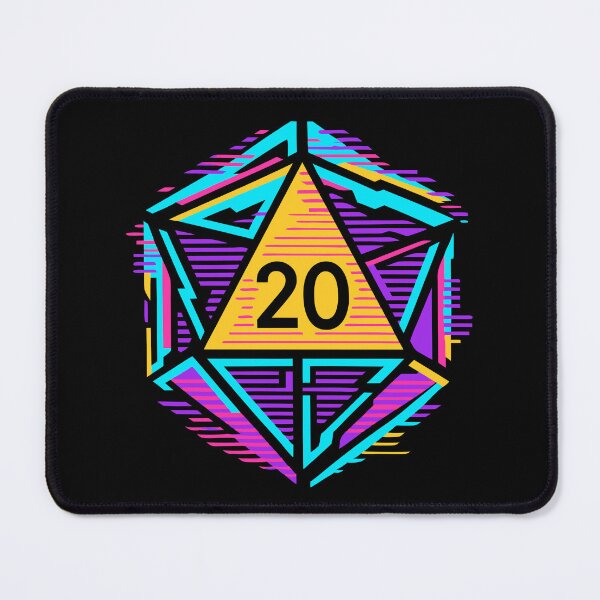 Item preview, D20 Neon Rift Punk Glow designed and sold by Timegraf.