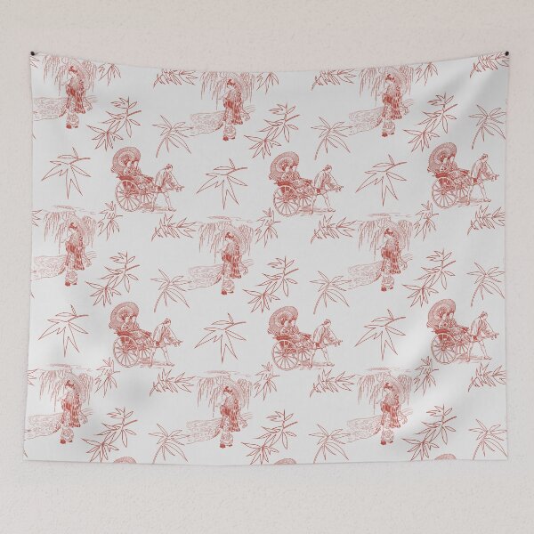 Item preview, Chinoiserie designed and sold by TurquoiseBird.