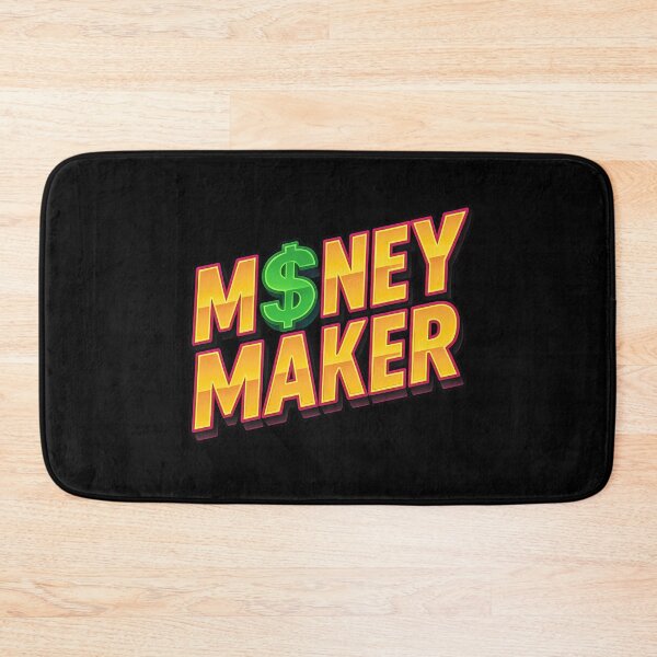 Item preview, Money Maker Bold Motivational Quote designed and sold by Zuriel Hargrove.