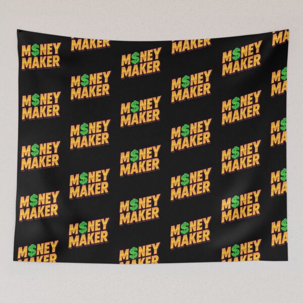 Item preview, Money Maker Bold Motivational Quote designed and sold by Zuriel Hargrove.