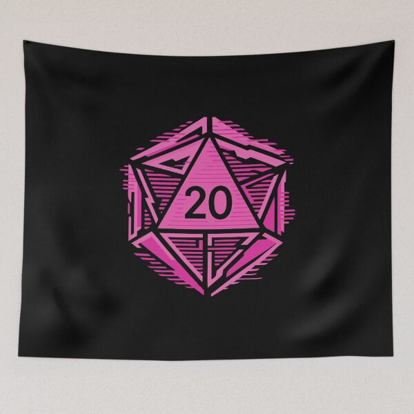 Item preview, D20 Neon Rift Punk Glow designed and sold by Timegraf.