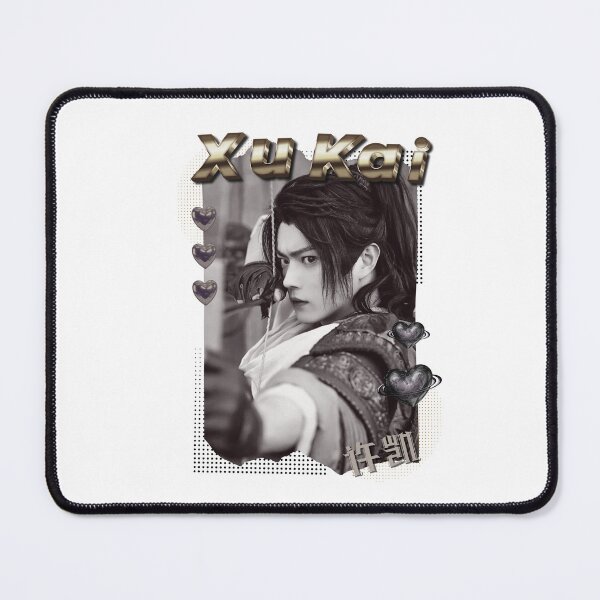 Item preview, Xu Kai Chinese Drama Actor Scrapbook Collage Cozy Y2K in Gold designed and sold by HELL0WBELLO.