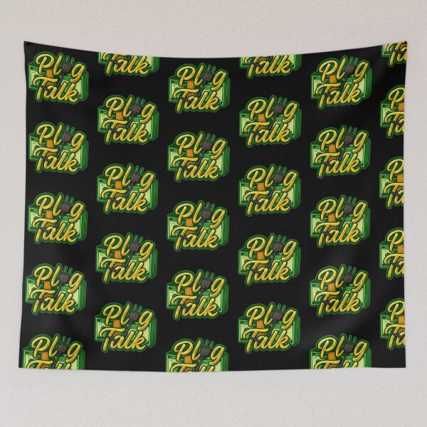 Item preview, Plug Talk Motivational Quote (Green Version)  designed and sold by Zuriel Hargrove.