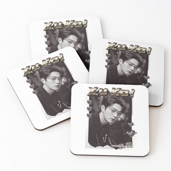 Item preview, Xu Kai Chinese Drama Actor Scrapbook Collage Cozy Y2K in Black White Gold designed and sold by HELL0WBELLO.