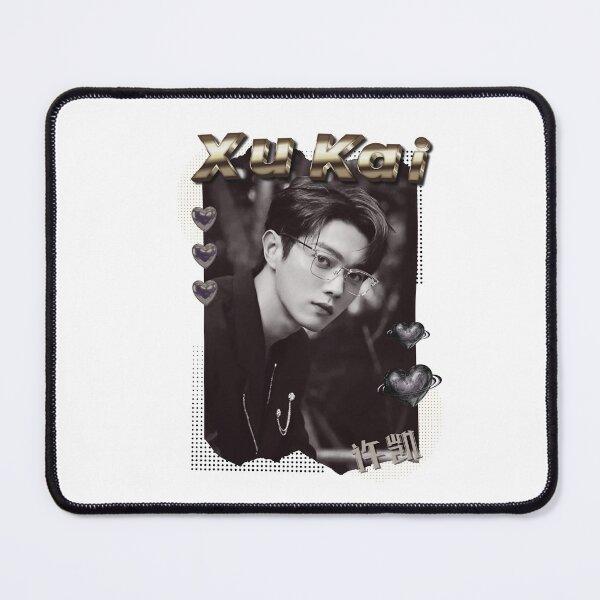 Item preview, Xu Kai Chinese Drama Actor Scrapbook Collage Cozy Y2K in Black White Gold designed and sold by HELL0WBELLO.