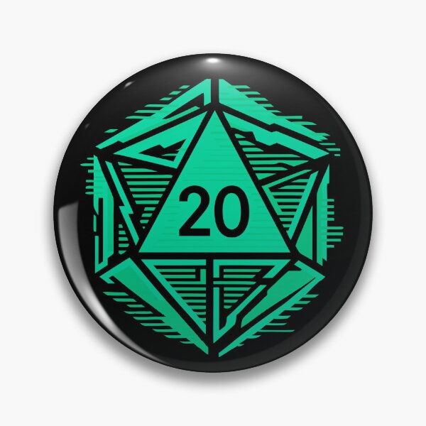 Item preview, D20 Neon Rift Punk Glow designed and sold by Timegraf.