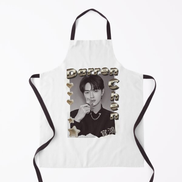 Item preview, Darren Chen Chinese Drama Actor Scrapbook Collage Cozy Y2K in Black White Gold designed and sold by HELL0WBELLO.