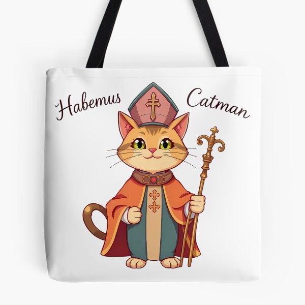 Item preview, Habemus Catman designed and sold by DaniArtDesign81.