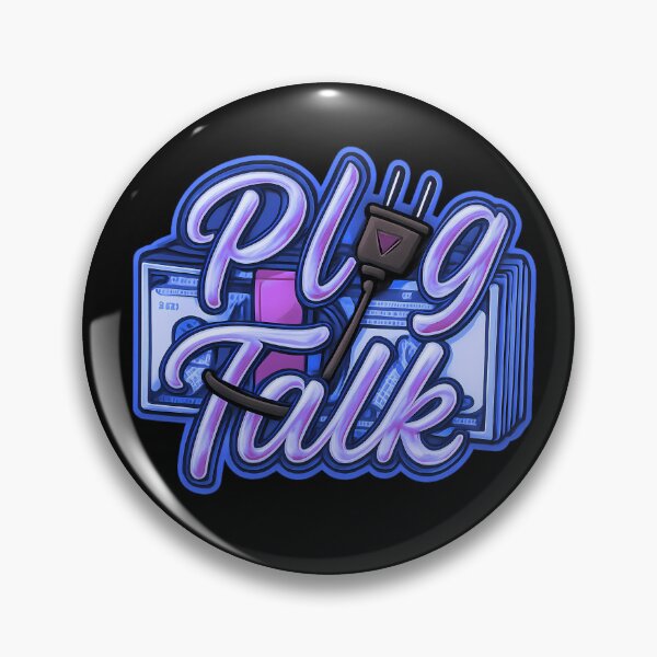 Item preview, Plug Talk Motivational Quote (Blue/Purple Version) designed and sold by Zuriel Hargrove.