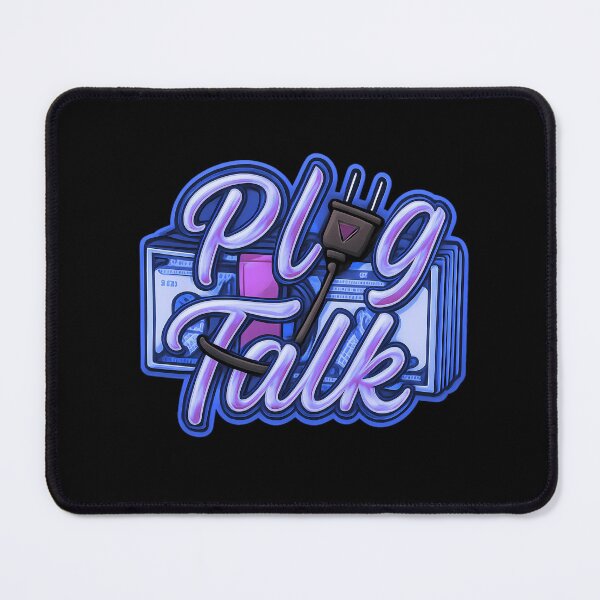 Item preview, Plug Talk Motivational Quote (Blue/Purple Version) designed and sold by Zuriel Hargrove.