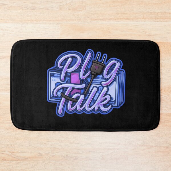 Item preview, Plug Talk Motivational Quote (Blue/Purple Version) designed and sold by Zuriel Hargrove.