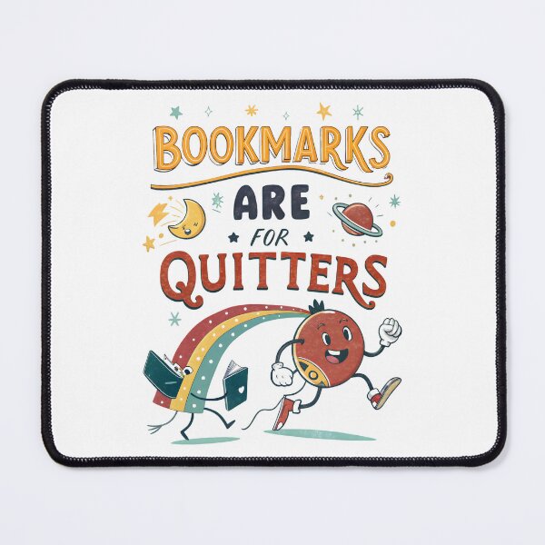Item preview, bookmarks are for quitters designed and sold by Ismartista.