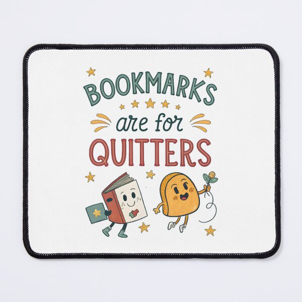 Item preview, bookmarks are for quitters designed and sold by Ismartista.