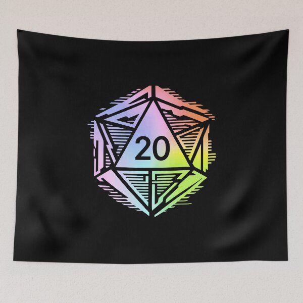 Item preview, D20 Neon Rift Punk Glow designed and sold by Timegraf.