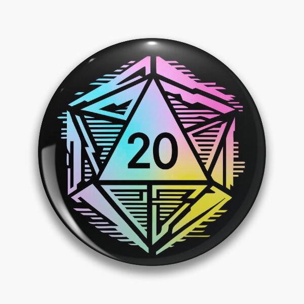 Item preview, D20 Neon Rift Punk Glow designed and sold by Timegraf.
